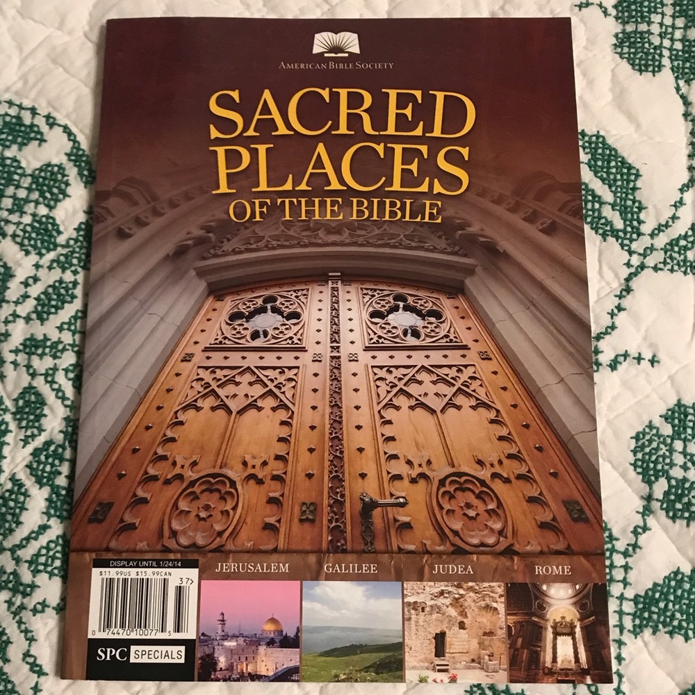 NWT 📔 “Sacred Places of the Bible” book